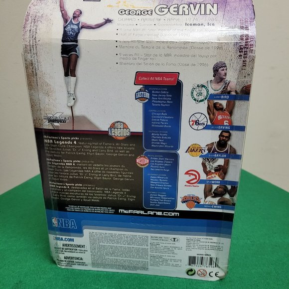 McFarlane GEORGE GERVIN San Antonio Spurs - Picture 3 of 3